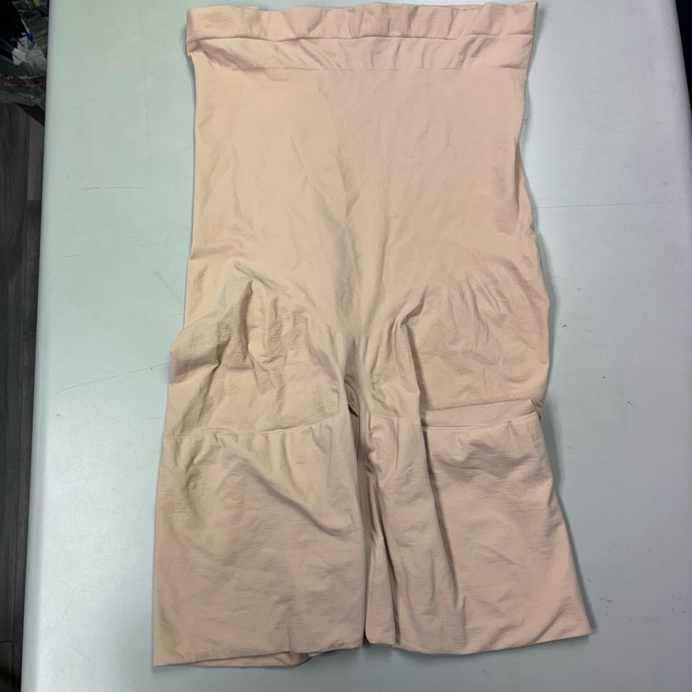SPANX by Sarah Blakely Champagne/Nude High waisted Mid Thigh Shapewear size 3X